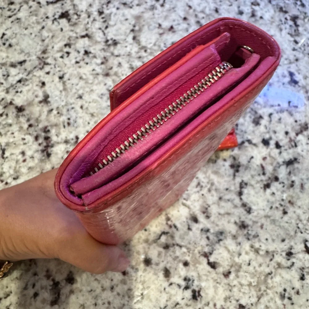 Christian Dior wallet & key holder set